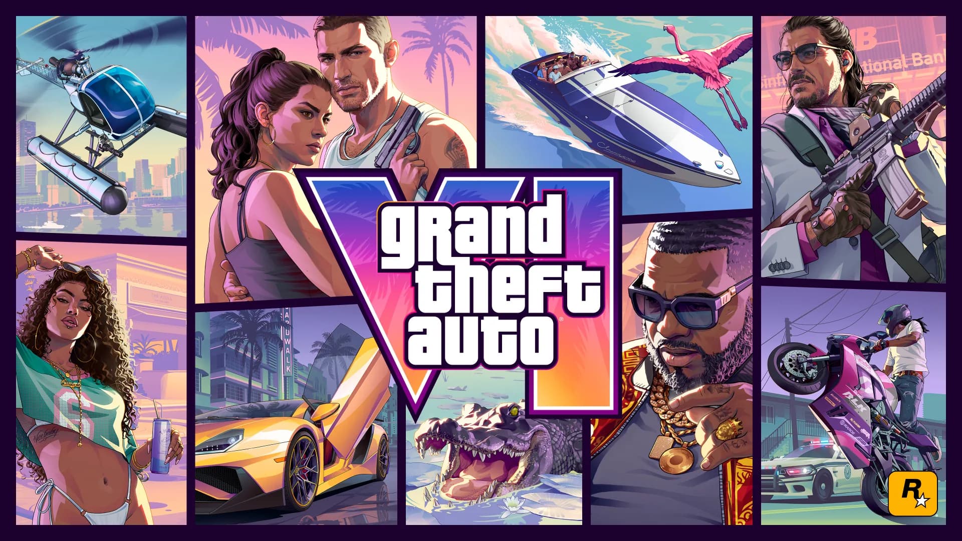 Official Rockstar Games GTA VI artwork